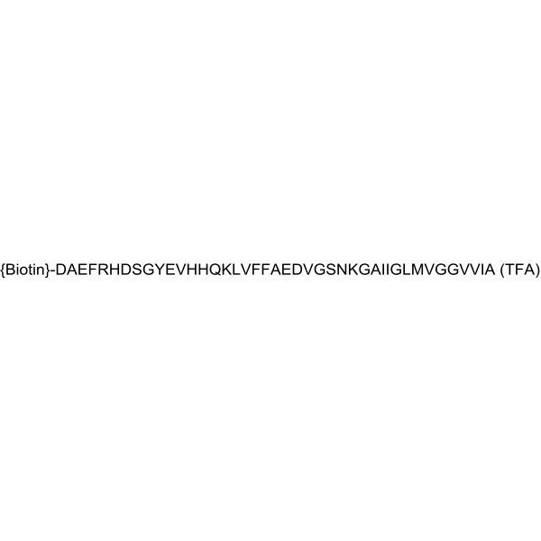 Biotin-β-Amyloid (1-42), human TFA (Biotin-amyloid β-peptide (1-42) (human) TFA)